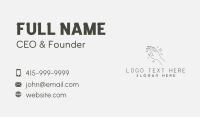 Salon Fingernail Beauty Business Card Design