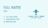 Hat Fashion Podcast Business Card Image Preview