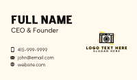 Polaroid Camera Photography Business Card Image Preview