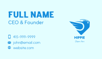 Blue Fast Price Tag Business Card Image Preview