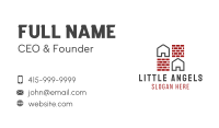 Brick Wall House Business Card Image Preview