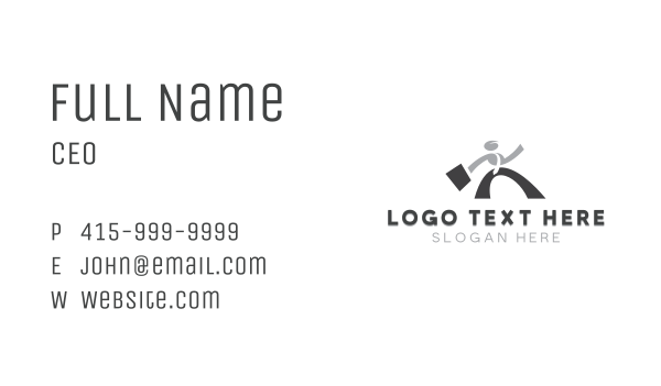 Human Employee Recruitment Business Card Design Image Preview