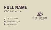 CNC Laser Fabrication Business Card Preview