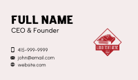 House Roofing Badge Business Card Preview