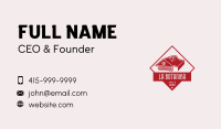 House Roofing Badge Business Card Image Preview