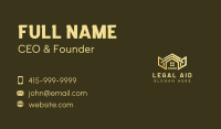 House Realtor Contractor Business Card Design