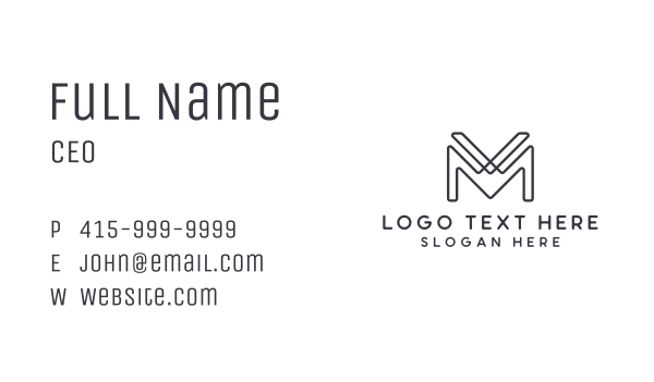 Fashion Tailoring Signature Clothing Business Card Design Image Preview