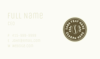 Coffee Bean Cafe Business Card Image Preview