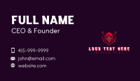 Ninja Assassin Warrior Business Card Design