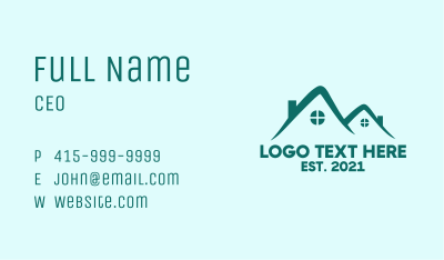 Mountain Hill Home Business Card