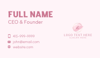 Beauty Cosmetics Letter Business Card Image Preview