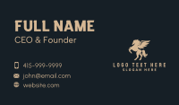 Premium Business Pegasus Business Card Image Preview