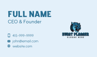 Panther Gaming Esport Business Card Image Preview