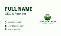 Mountain Trail Hiking Business Card Design