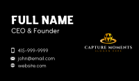 Gold Diamond Ring Business Card Image Preview