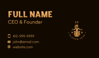 Female Law Scale Business Card Image Preview