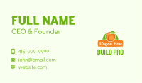 Orange Fruit Banner Business Card Image Preview