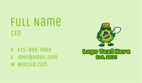 Cool Avocado Spoon  Business Card Image Preview