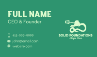 Green Spatula Tank Business Card Image Preview