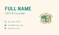 Preschool Educational Daycare Business Card Design