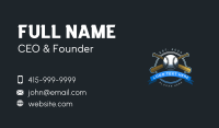 Baseball Sports Varsity Business Card Design