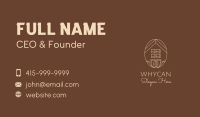 Monoline Coffee House Business Card Image Preview