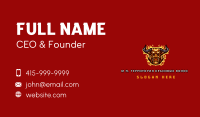 Flaming Bull Gaming Business Card Image Preview