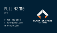 Finance Bank Arrow  Business Card Image Preview