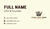 Cute Sushi Restaurant Mascot Business Card Image Preview