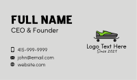 Skateboard Sneakers  Business Card Image Preview