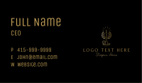 Gold Wings Candle Business Card Image Preview