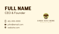 Mushroom Farm Garden Business Card Image Preview