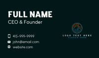 Tidal Wave Beach Business Card Image Preview