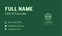Organic Plant Badge  Business Card Image Preview