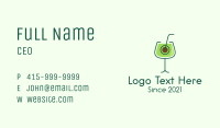 Avocado Drink Business Card Image Preview