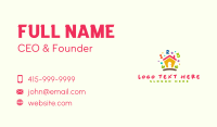 Preschool Math Number Business Card Preview