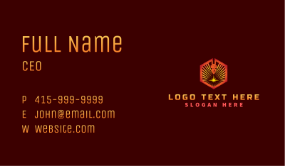 Fabrication Laser Industrial Business Card Image Preview