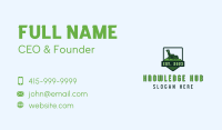 Gardening Lawn Mower Business Card Design