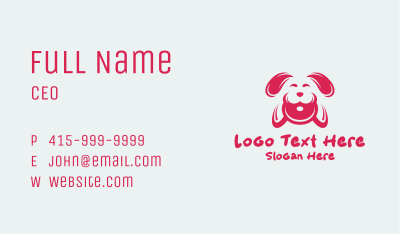 Frisbee Dog Toy  Business Card Image Preview