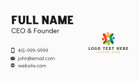 Social Community Foundation Business Card Design