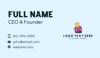 Cute Mascot Pacifier Business Card Image Preview