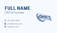 Car Power wash Cleaning Business Card Image Preview