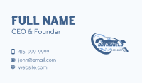 Car Power wash Cleaning Business Card Image Preview