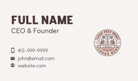 Garden Fork Gardening Business Card Preview