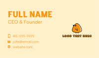 Cute Baby Chick  Business Card Design