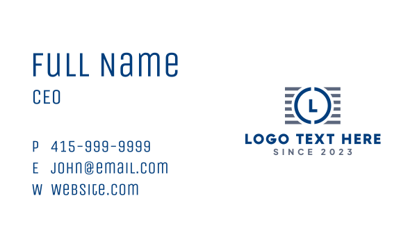 Corporate Insurance Investment Lettemark Business Card Design Image Preview