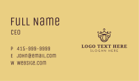 Luxury Crown Letter O Business Card Image Preview