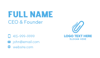 Air Clip Business Card Preview