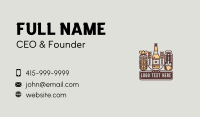 Beer Bottle Brewery Business Card Preview