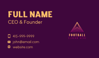 Creative Pyramid Studio Business Card Design
